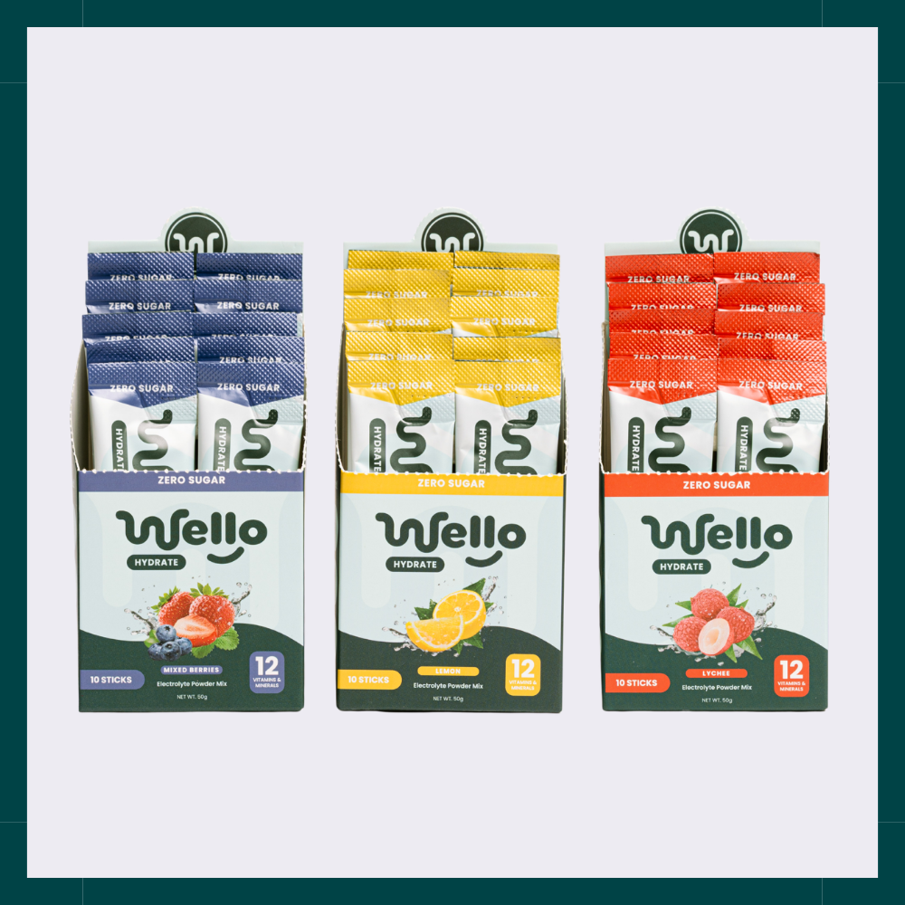 Wello Hydrate Electrolyte Starter Kit
