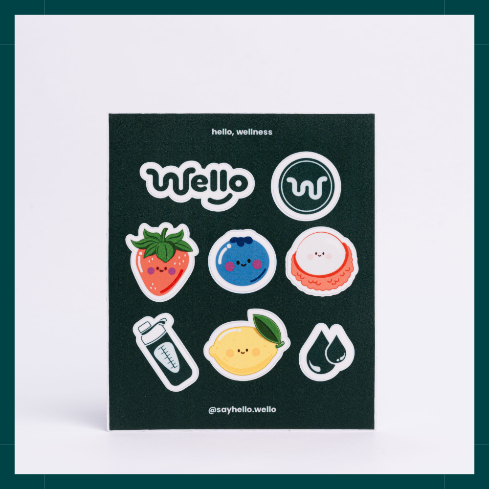 Wello Hydrate Electrolyte On-The-Go Bundle