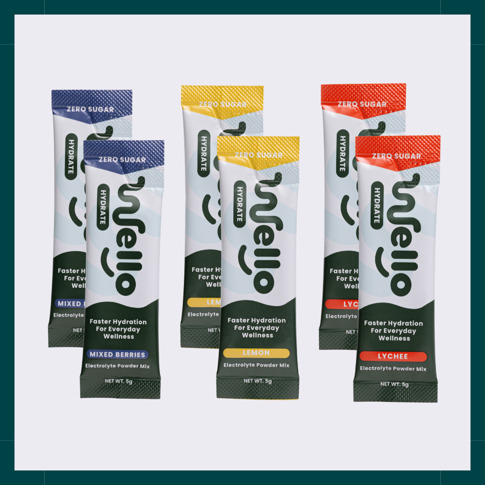 Wello Hydrate Electrolyte Discovery Pack